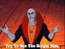 gi joe destro try to see the bright side look at the bright side be positive