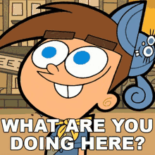 What Are You Doing Here Timmy Turner GIF - What Are You Doing Here Timmy Turner Odd Odd West GIFs