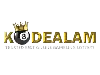 the logo for kodealam trusted best online gambling lottery with a pool ball with a crown on it