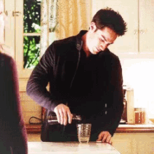 Michael Trevino Lets Have A Drink GIF - Michael Trevino Lets Have A Drink Alcohol GIFs
