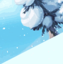 Snow Sliding GIF