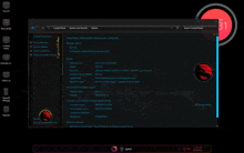 a computer screen that says republic of gamers at the top