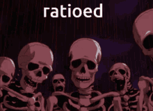 ratio skeleton meme