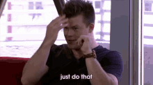 Styling Tips From Jimmy Tatro GIF - Jimmy Tatro Whats Trending Just Do That GIFs