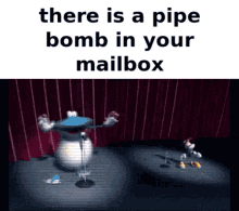 Pipe Bomb There Is A Pipe Bomb In Your Mailbox GIF - Pipe Bomb There Is A Pipe Bomb In Your Mailbox Rayman GIFs