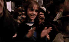 Clapping GIF - Harry Potter Hermione Granger Emma Watson GIFs