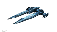 a computer generated image of a futuristic space ship with a white background