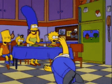 Homer Break-dancing - The Simpsons GIF - The Simpsons Homer Maggie GIFs
