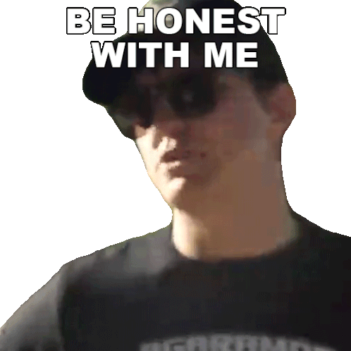 Be Honest With Me Danny Mullen Sticker - Be Honest With Me Danny Mullen Be Open And Honest Stickers
