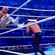 Cody Rhodes Snap Powerslam GIF - Cody Rhodes Snap Powerslam Seth Rollins GIFs