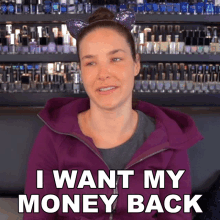 I Want My Money Back Cristine Raquel Rotenberg GIF - I Want My Money Back Cristine Raquel Rotenberg Simply Nailogical GIFs