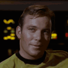 Smile James T Kirk GIF - Smile James T Kirk William Shatner GIFs