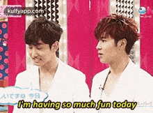 Pm Having So Much Fun Today.Gif GIF - Pm Having So Much Fun Today Changmin Person GIFs