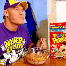 John Cena Fruity Pebbles GIF - John Cena Fruity Pebbles Cereal GIFs