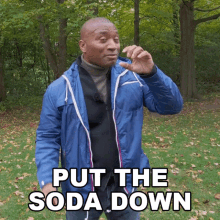 Put The Soda Down James GIF - Put The Soda Down James Engvid GIFs
