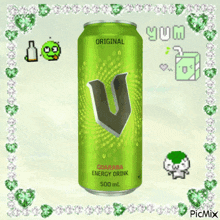 Green V V Energy GIF - Green V V Energy V Energy Drink GIFs