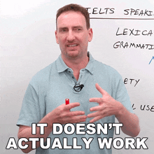 It Doesn'T Actually Work Adam GIF - It Doesn'T Actually Work Adam Engvid GIFs