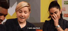 Not Really... GIF - Hannah Hart I Am Excited No GIFs