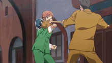 hinamatsuri fight anime action martial arts