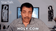 Holy Cow Neil Degrasse Tyson GIF - Holy Cow Neil Degrasse Tyson Startalk GIFs