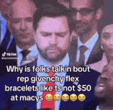 why is folks talkin bout rep givenchy flex bracelets like it 's not $ 50 at macys
