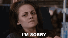 Im Sorry Bella Swan GIF - Im Sorry Bella Swan Kristen Stewart GIFs