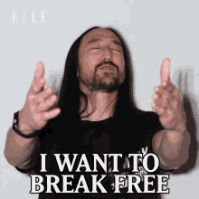 I Want To Break Free Steve Aoki GIF - I Want To Break Free Steve Aoki Elle GIFs