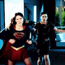 Real Supergirl Melissa Benoist GIF - Real Supergirl Melissa Benoist Superhero GIFs