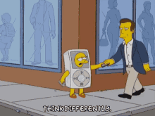 Lisa Simpsons GIF - Lisa Simpsons Think Differently GIFs