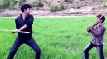 Ouch Stick Fight GIF - Ouch Stick Fight Gone Wrong GIFs