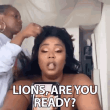 Lions Ready GIF - Lions Ready Come On GIFs