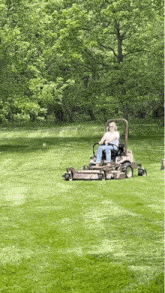 Mowing Mowing The Lawn GIF - Mowing Mowing The Lawn Grasshopper GIFs