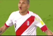 Paolo Guerrero Peru GIF - Paolo Guerrero Peru Futbol GIFs