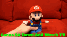 Sml Mario GIF - Sml Mario Gonna Sit Down And Watch Tv GIFs
