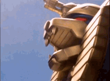 Biting Zeo Zord Iii GIF - Biting Zeo Zord Iii Power Rangers Zeo Megazord First Battle GIFs