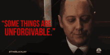 The Blacklist - Some Things Are Unforgivable GIF - The Black List Nbc Unforgivable GIFs