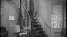 Fast Motion Stairs GIF - Fast Motion Stairs 1950s GIFs