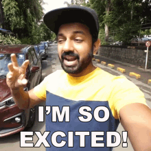 Im So Excited Faisal Khan GIF - Im So Excited Faisal Khan Fasbeam GIFs