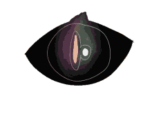 eyeball glow eye