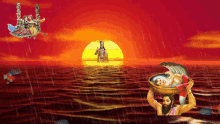 Happy Krishna Sunset GIF - Happy Krishna Sunset Ocean GIFs