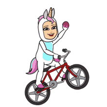 yay excited bicycle