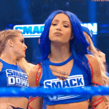 Team Smack Down Sasha Banks GIF