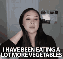 I Have Been Eating A Lot Of Vegetables Eating Healthy GIF