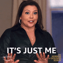 It'S Just Me Dolores Roach GIF - It'S Just Me Dolores Roach Justina Machado GIFs