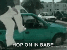 Hop Car GIF - Hop Car Hop In The Car GIFs