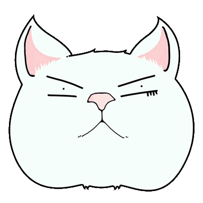 Cat Kitty Sticker - Cat Kitty White Stickers
