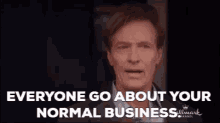 Bill Go About Your Own Business GIF - Bill Go About Your Own Business Wcth GIFs