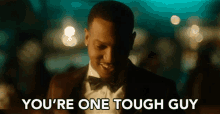 Youre One Tough Guy Trouble GIF - Youre One Tough Guy Trouble Popped GIFs