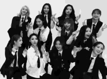 Loona Black And White GIF