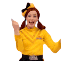 Look At It Emma Wiggle Sticker - Look At It Emma Wiggle The Wiggles Stickers